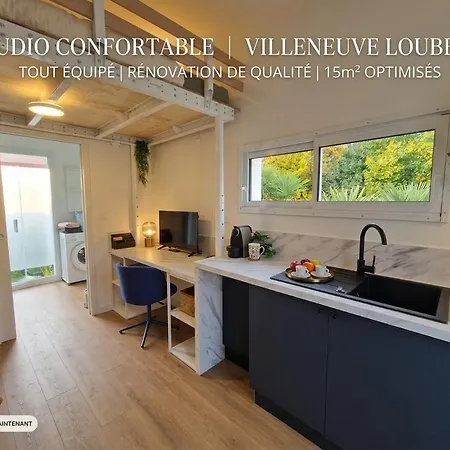 Neuf Clim Et Parking Gratuit Proche Plages Daire Villeneuve-Loubet